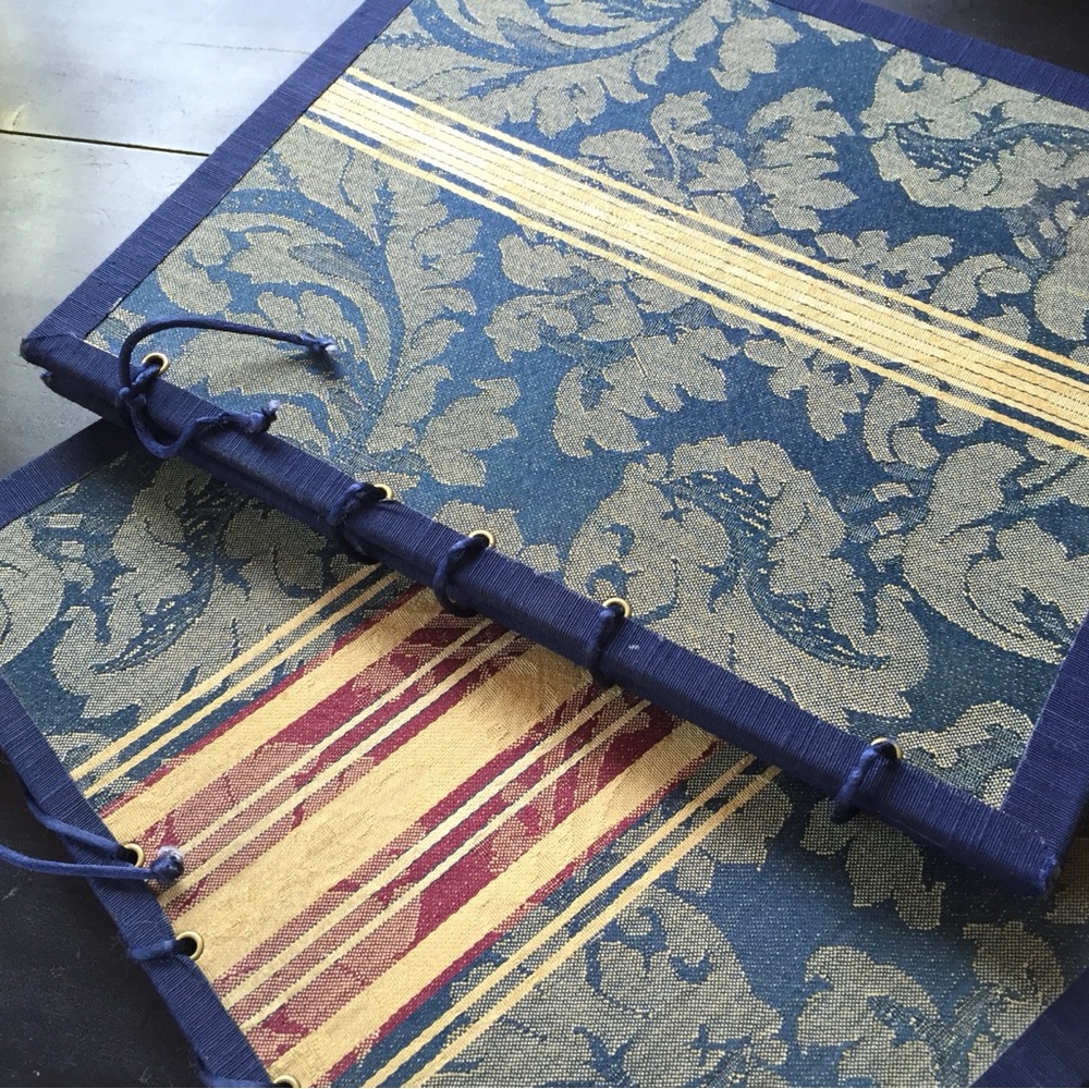Fabric Covered Scrapbook